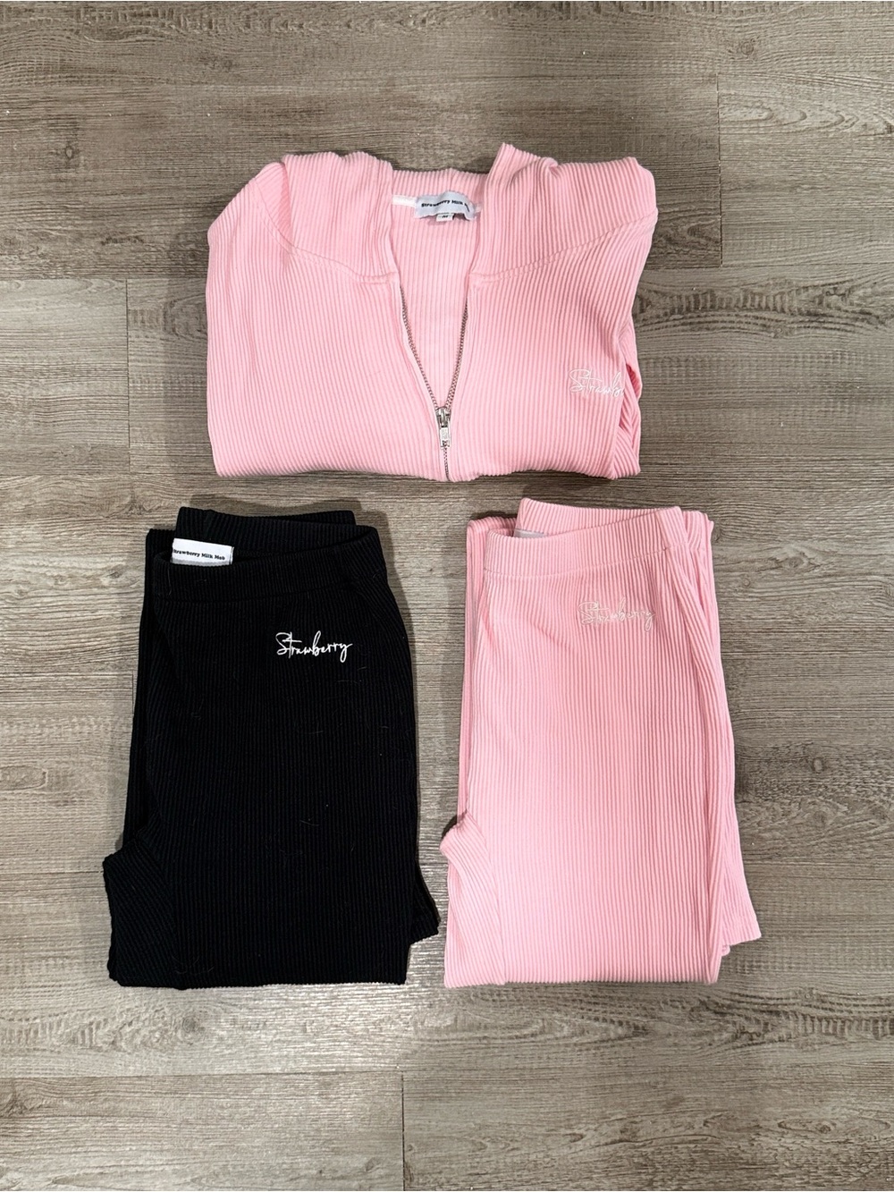 Strawberry Milk Mob - Airplane Pants Set